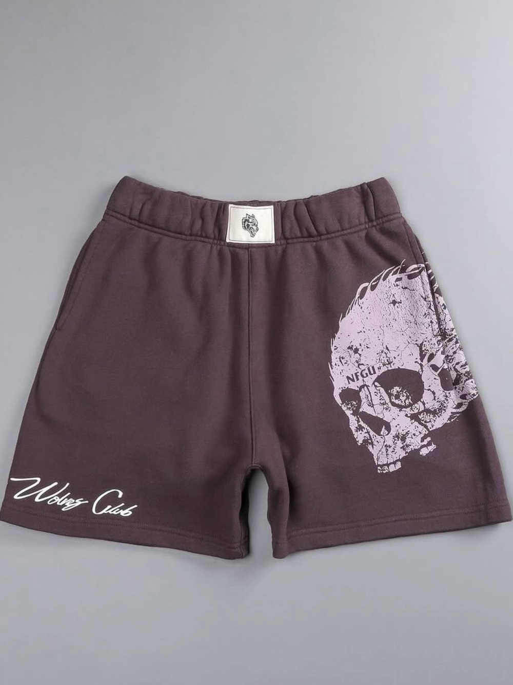 Men's Darc Sport Brown 'Wolves Club' Athletic shorts size small